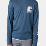 Boy's TRVLR UPF Hooded Long Sleeve Tee