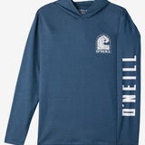 Boy's TRVLR UPF Hooded Long Sleeve Tee