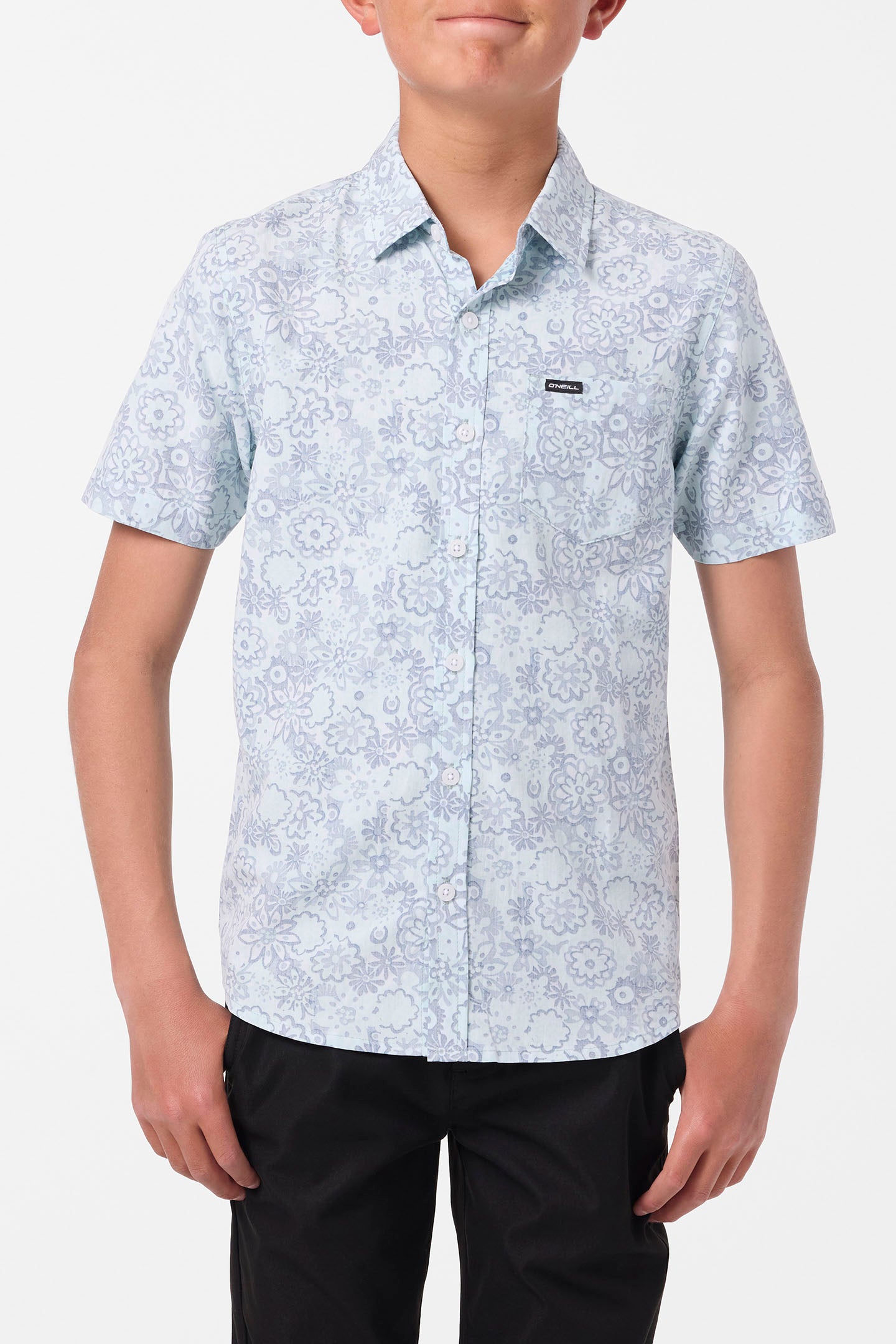 Boy's Oasis Shirt - Pastel Turquoise | O'Neill