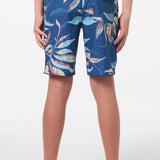 Boy's Hyperfreak Mysto Scallop 17" Boardshorts