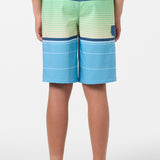 Boy's Lennox Stripe 18" Boardshorts