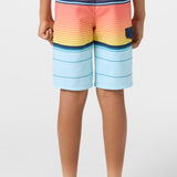 Boy's Lennox Stripe 18" Boardshorts