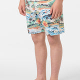 Boy's Hermosa Elastic Waist Lined 16" Swim Trunks