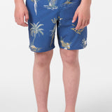 Boy's Hermosa Elastic Waist Lined 16" Swim Trunks