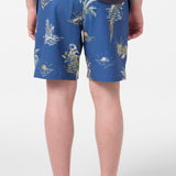 Boy's Hermosa Elastic Waist Lined 16" Swim Trunks