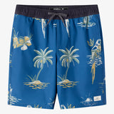 Boy's Hermosa Elastic Waist Lined 16" Swim Trunks