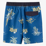 Boy's Hermosa Elastic Waist Lined 16" Swim Trunks
