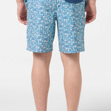 Boy's Hermosa Elastic Waist 16" Swim Trunks