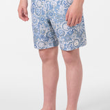 Boy's Hermosa Elastic Waist 16" Swim Trunks