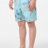 Boy's Hermosa Elastic Waist 16" Swim Trunks