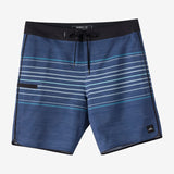 Boy's Hyperfreak Heat Stripe Scallop 16" Boardshorts