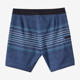 Boy's Hyperfreak Heat Stripe Scallop 16" Boardshorts