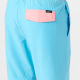 Boy's Hermosa Light Lined 16" Swim Trunks