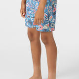 Boy's Hermosa Light Lined 16" Swim Trunks