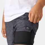 Boy's Perform Light Lined 15" Hybrid Shorts