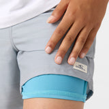 Boy's Perform Light Lined 15" Hybrid Shorts