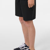 Boy's Reserve Heather 18" Hybrid Shorts - Hthr Black | O'Neill