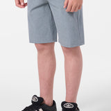Boy's Reserve Heather 18" Hybrid Shorts