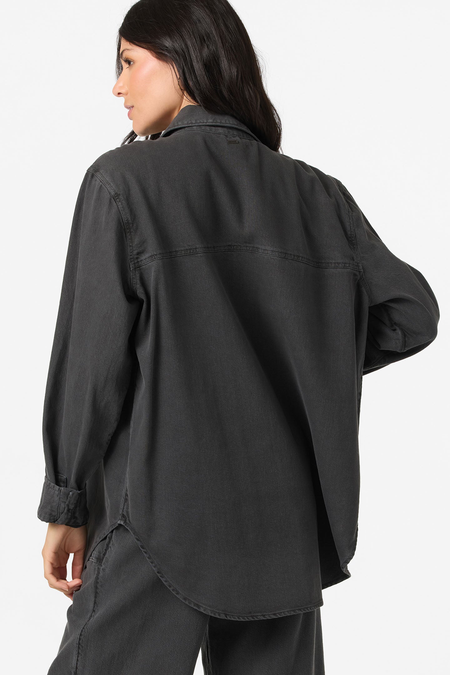 Sevie Shacket Jacket - Washed Black | O'Neill