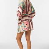 Tropics Kimono Long Sleeve Top