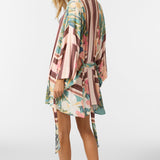 Tropics Kimono Long Sleeve Top