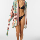 Tropics Kimono Long Sleeve Top