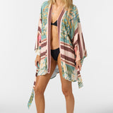 Tropics Kimono Long Sleeve Top