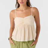 Reeta Solid Sleeveless Top