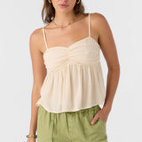 Reeta Solid Sleeveless Top