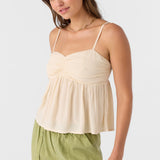 Reeta Solid Sleeveless Top