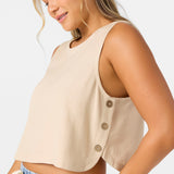 Sanders Sleeveless Top