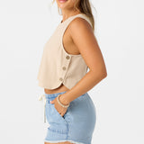 Sanders Sleeveless Top