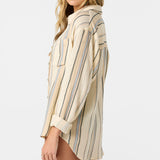 Leni Stripe Relaxed Long Sleeve Top