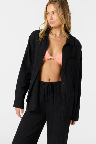 LOHEN T-BLOUSE ブラック　ローヘン LOHEN T-BLOUSE