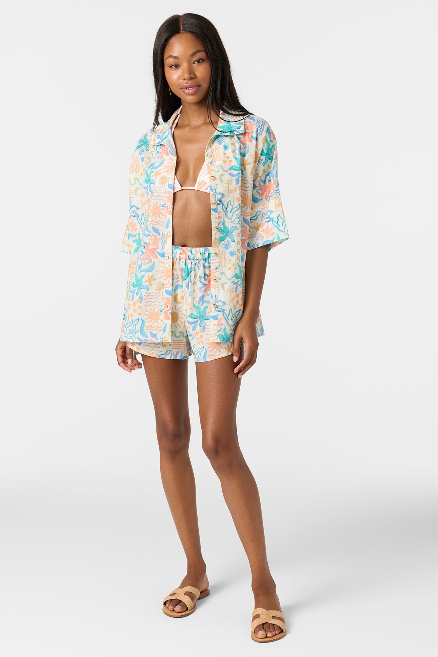 OLIVIA BAHIA COVER-UP SHIRT