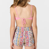 Girl's Balboa Printed 2" Elastic Boardshorts