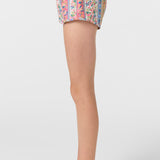 Girl's Balboa Printed 2" Elastic Boardshorts