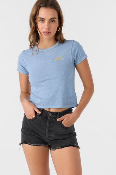Lanisa Denim Shorts - Washed Black | O'Neill