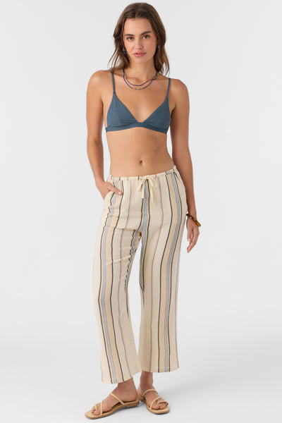 Brenda Stripe Pants - Tapioca | O'Neill