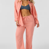 Brenda Crinkle Double Gauze Beach Pants