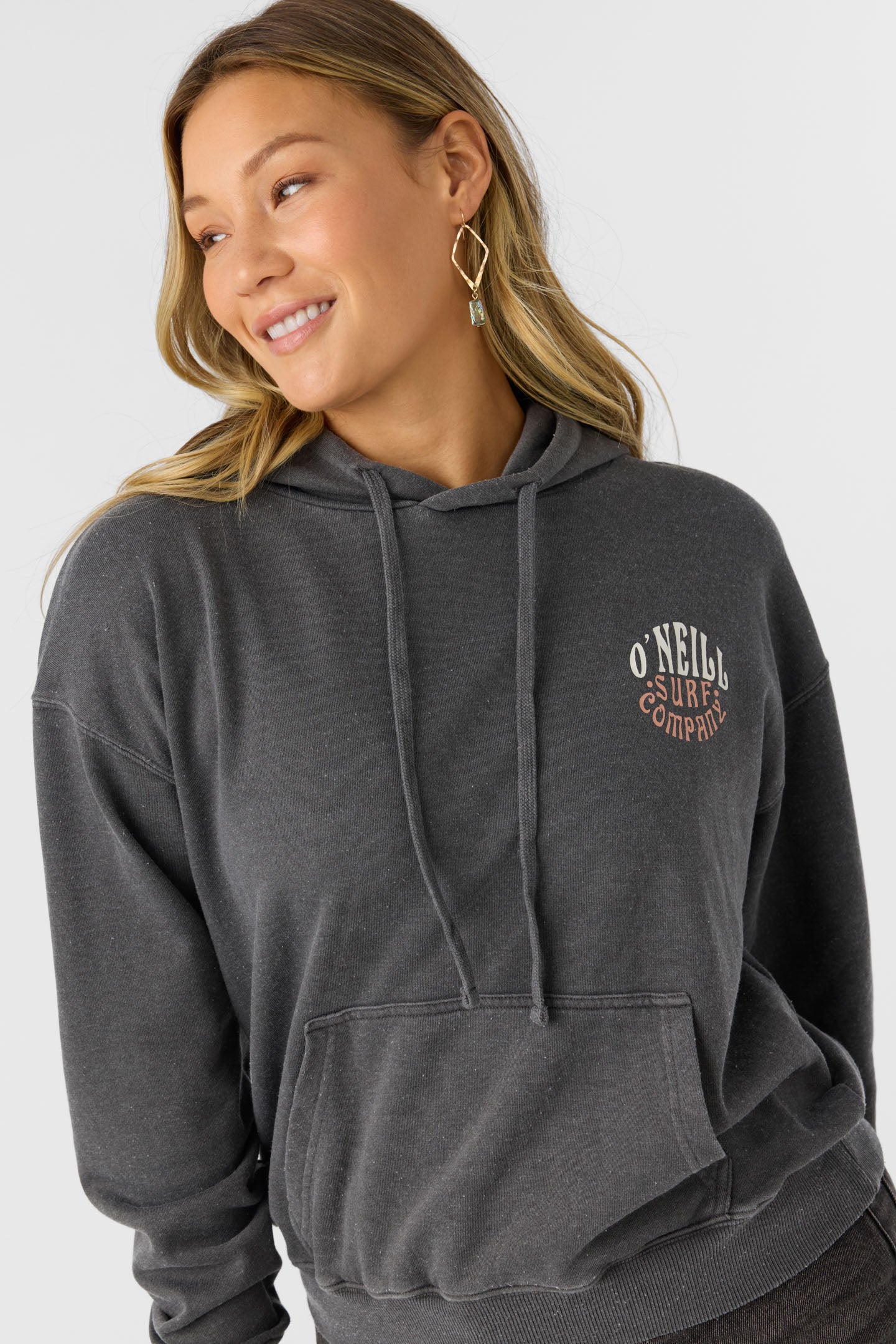 DRIFT HOODED FLEECE PULLOVER