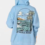 Byron Hooded Oversized Fit Zip Fleece Jacket