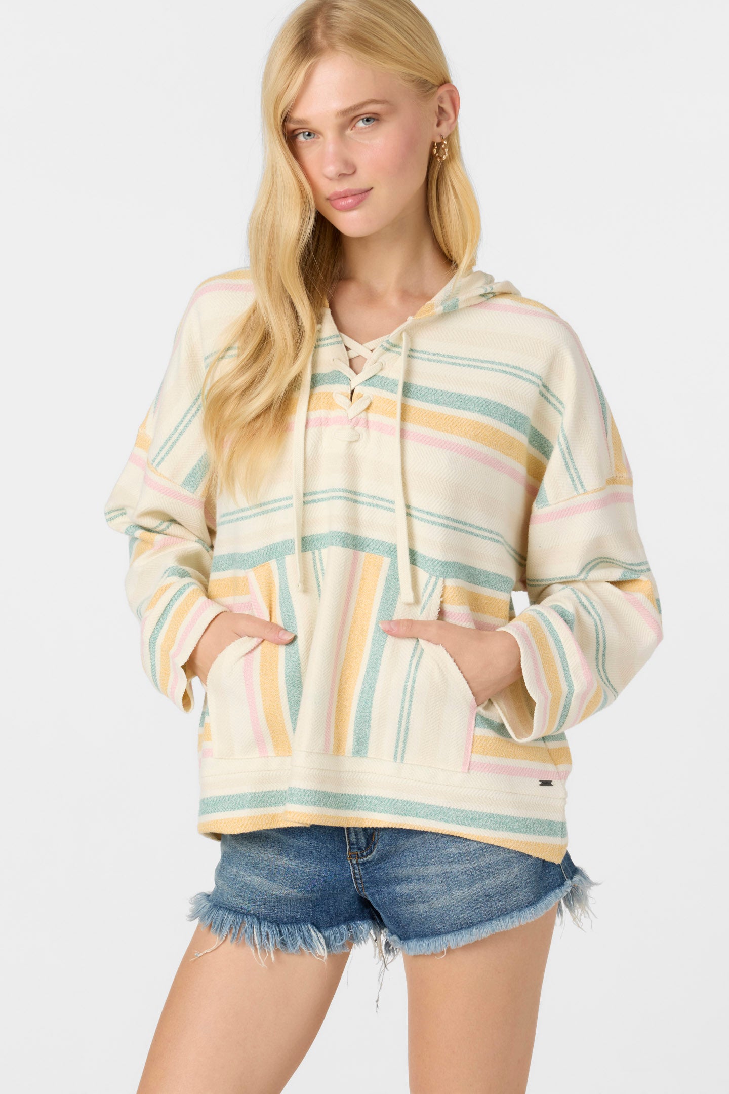 Solstice Hoody Pullover Fleece - Winter White | O'Neill