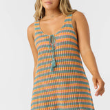 Ryan Stripe Mini Cover-Up Dress