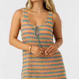 Ryan Stripe Mini Cover-Up Dress
