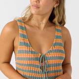 Ryan Stripe Mini Cover-Up Dress