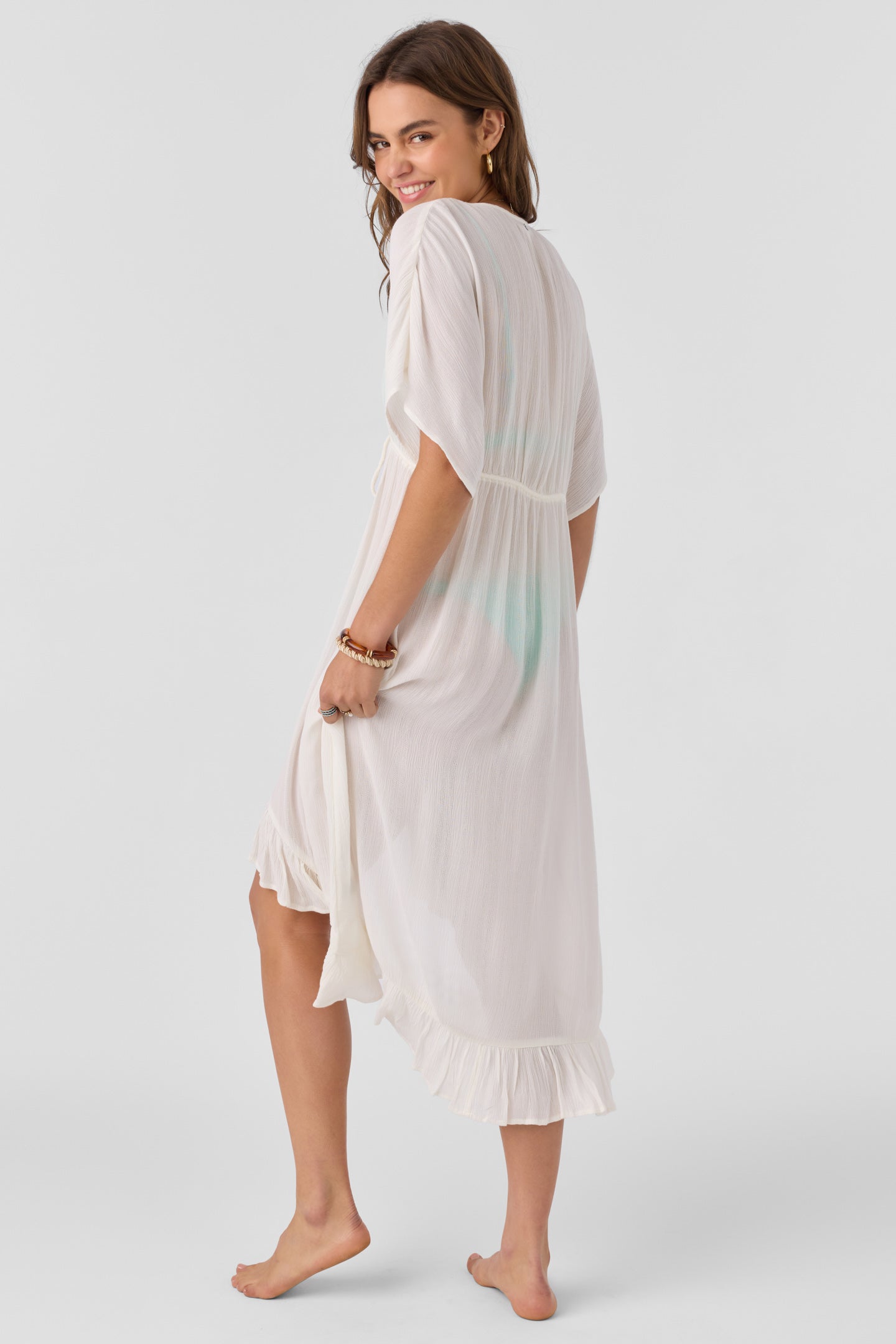 O'Neill Women's Wilder Midi Dress Cover Up - Vanilla