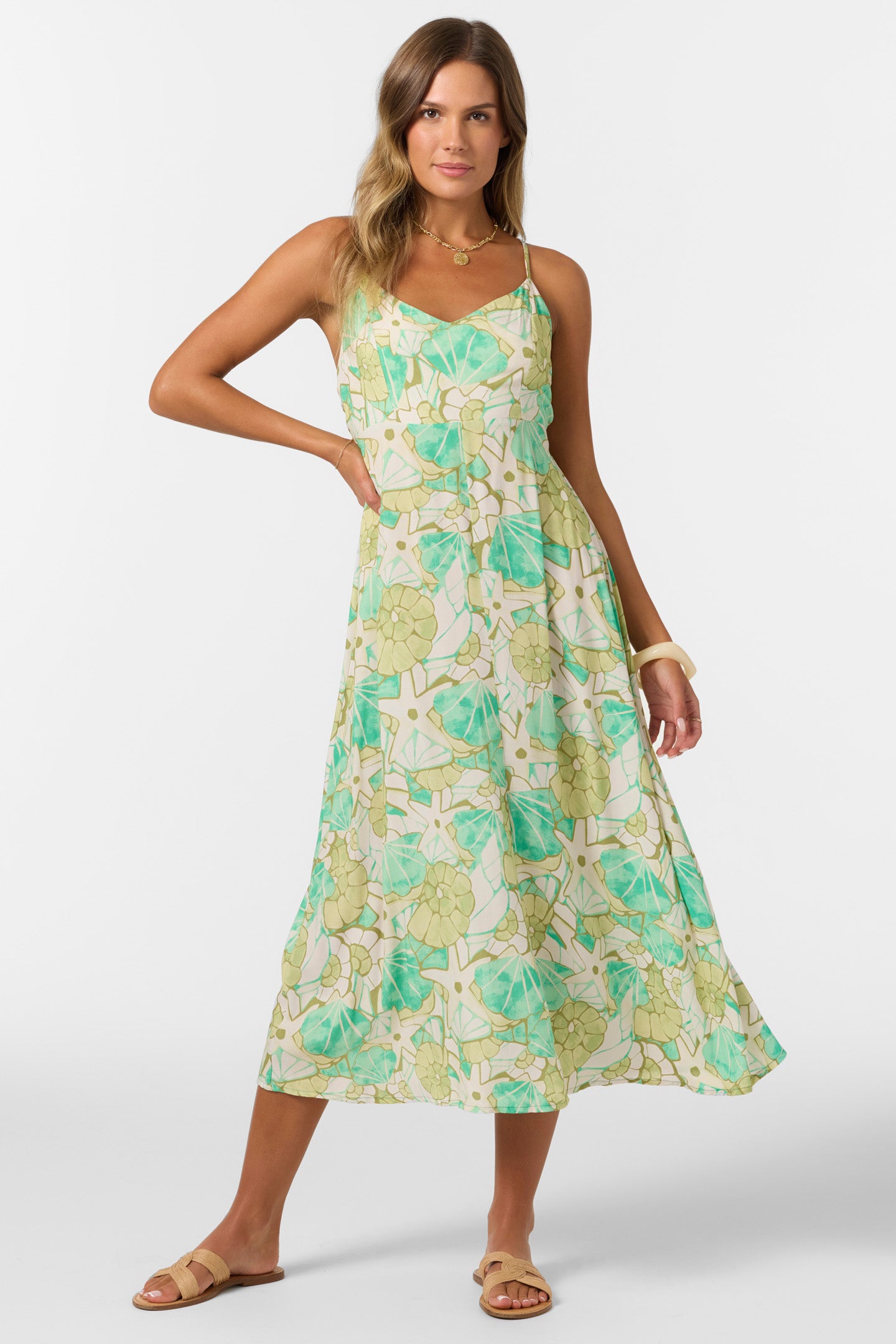 o'neill midi dress Leona Midi Dress XS / PEACOCK GREEN