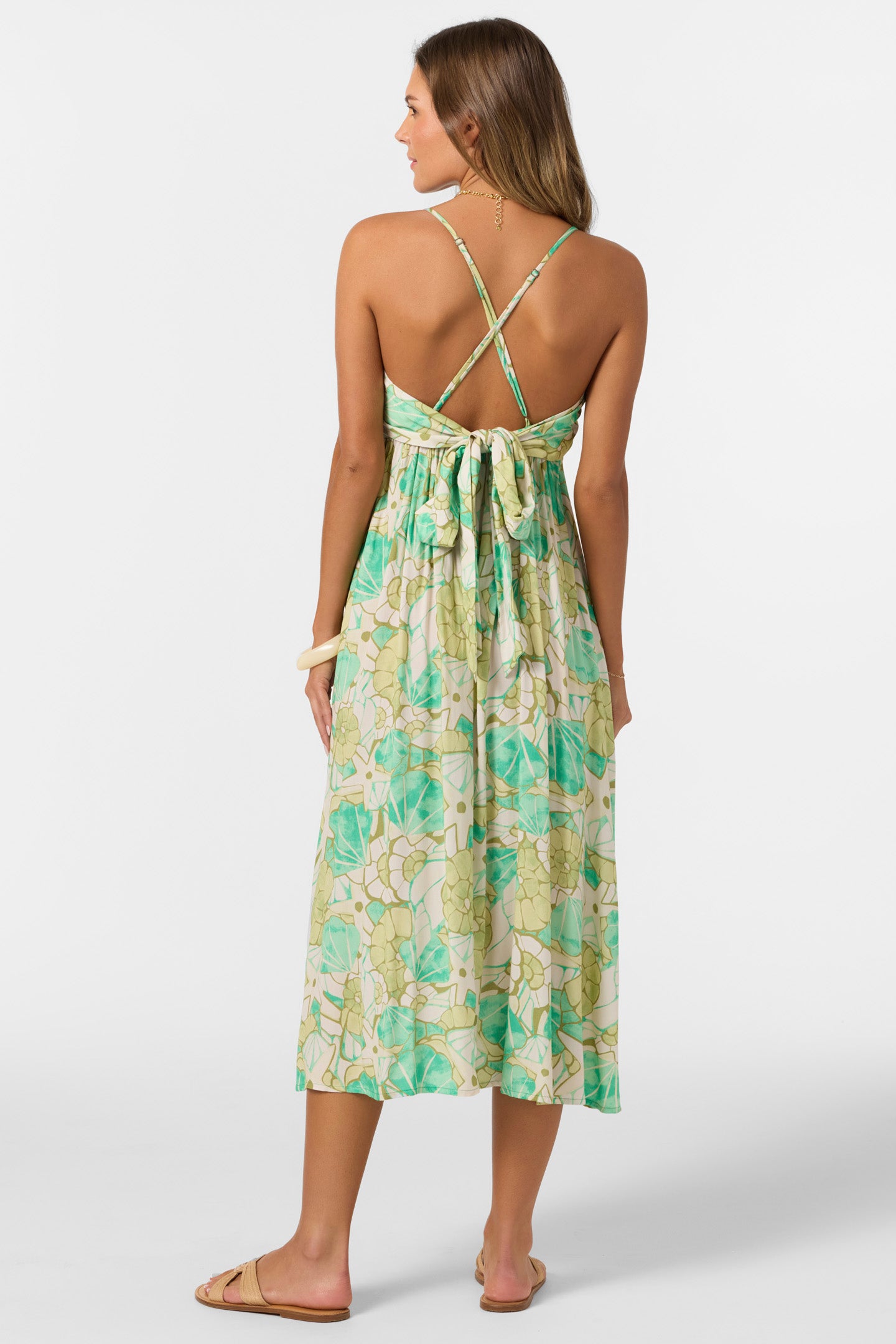 Leona Midi Dress - Peacock Green | O'Neill