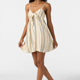Natalya Stripe Short Dress